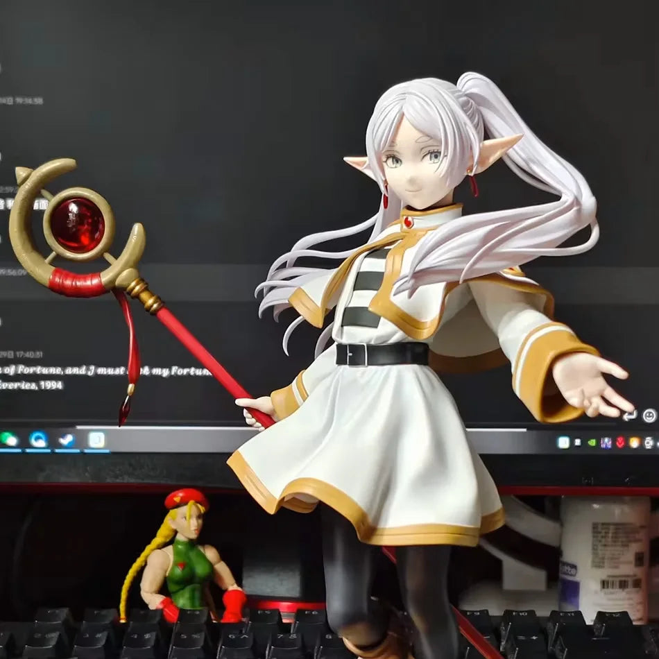 New 23Cm Frieren: beyond Journey'S End Anime Figure Limit Frieren Action Figure Luminasta Frieren Figurine Collection Model