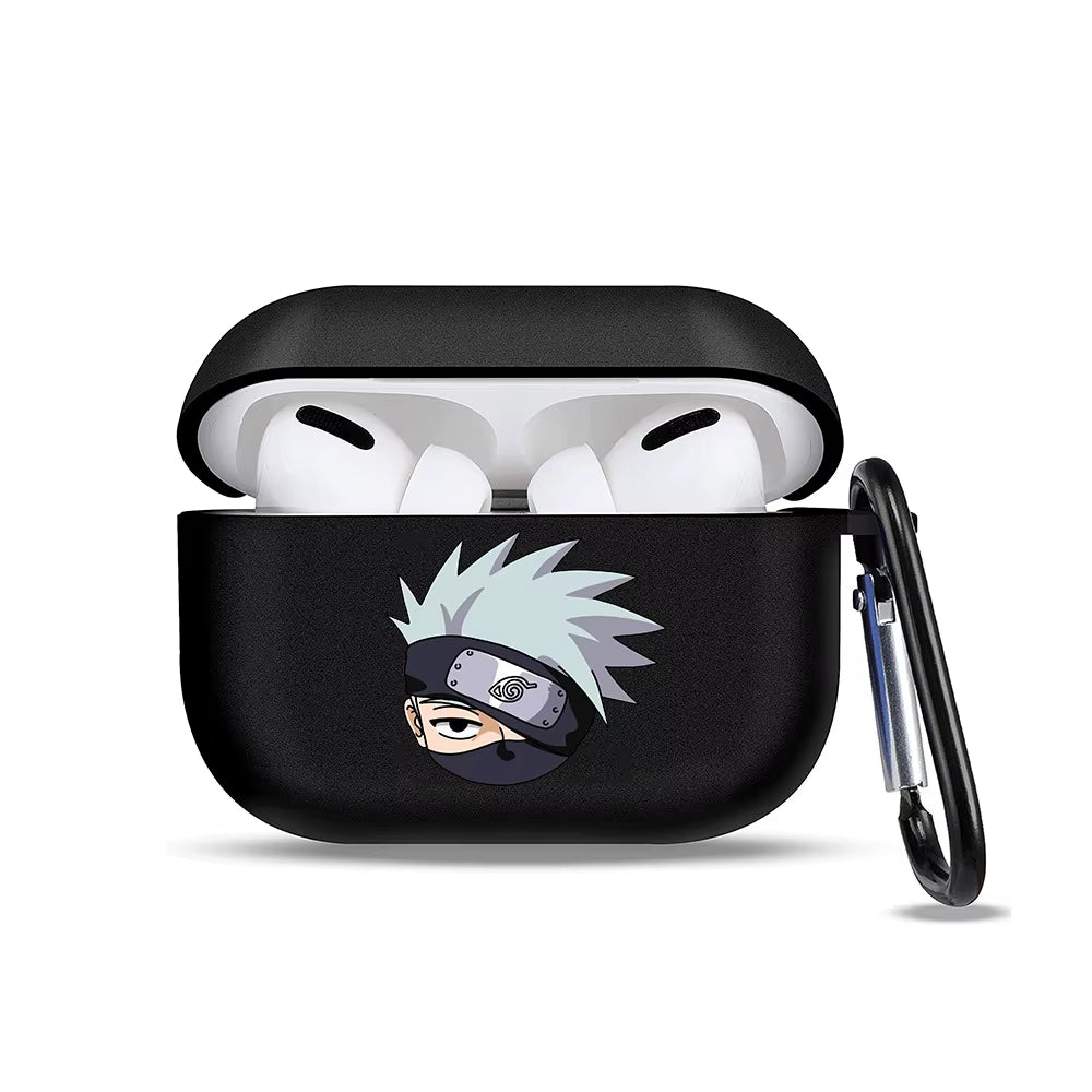 Naruto Cartoon Earphone Case for Apple Airpods 1 2 3 Pro 2 Soft Anime Bluetooth Headphone Protective Case for Air Pods Pro Cover