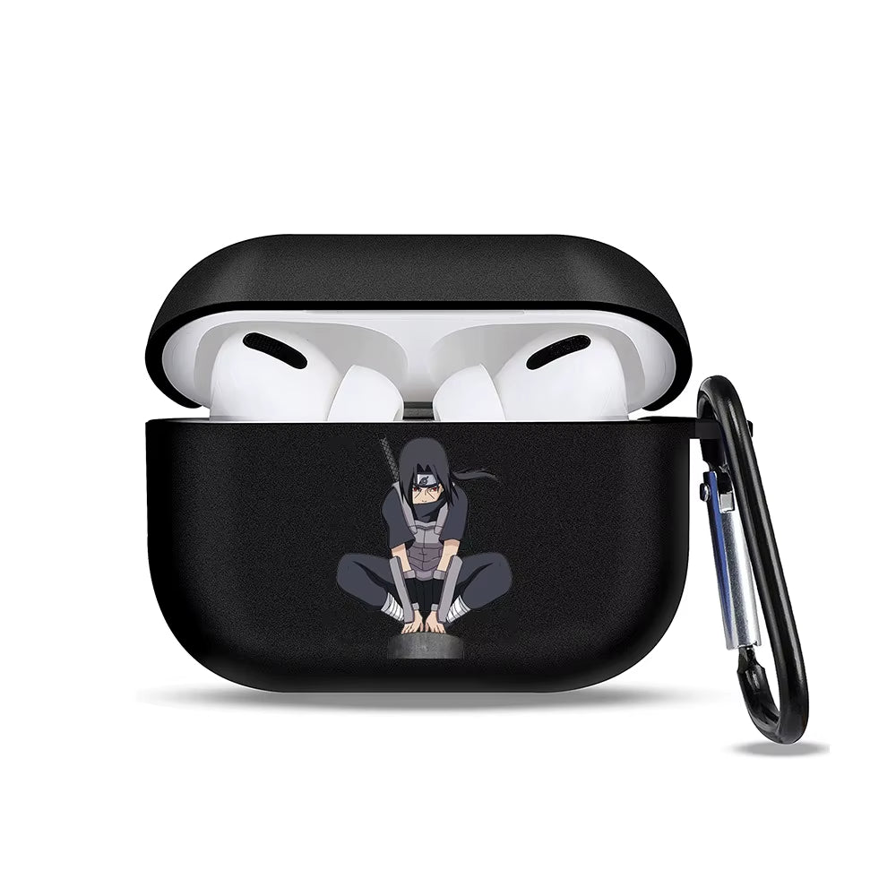 Naruto Cartoon Earphone Case for Apple Airpods 1 2 3 Pro 2 Soft Anime Bluetooth Headphone Protective Case for Air Pods Pro Cover