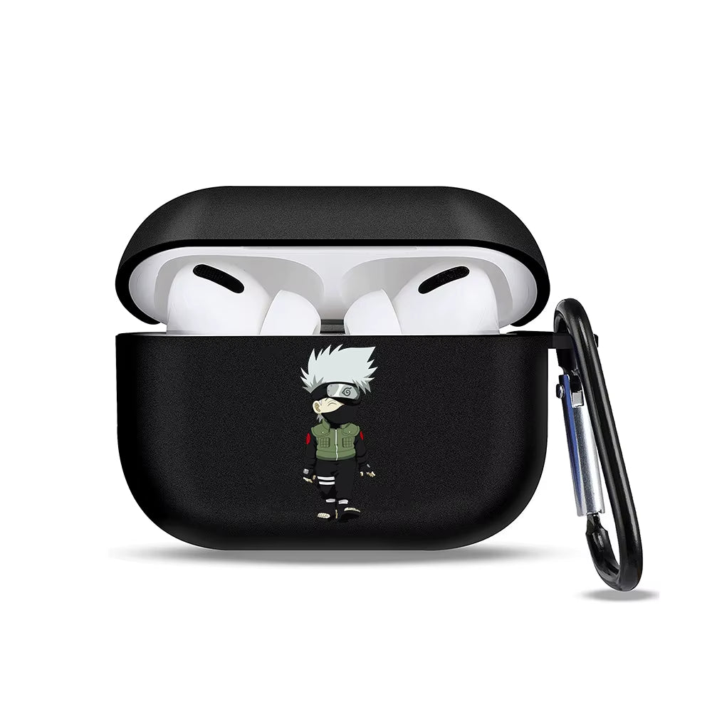 Naruto Cartoon Earphone Case for Apple Airpods 1 2 3 Pro 2 Soft Anime Bluetooth Headphone Protective Case for Air Pods Pro Cover