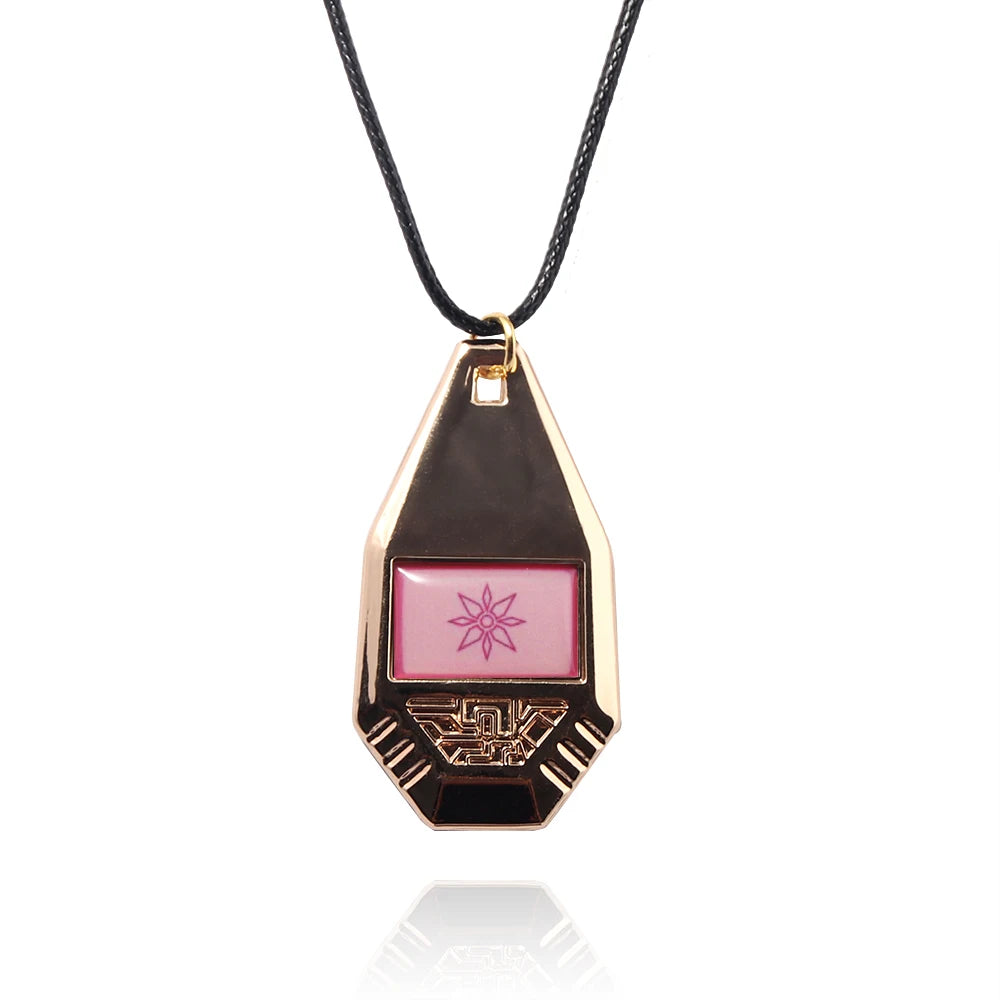 Anime Digimon Adventure Necklace 11 Styles Evolver Metal Pendant Csoplay Necklace Unisex Jewelry Accessories Gift Decoration