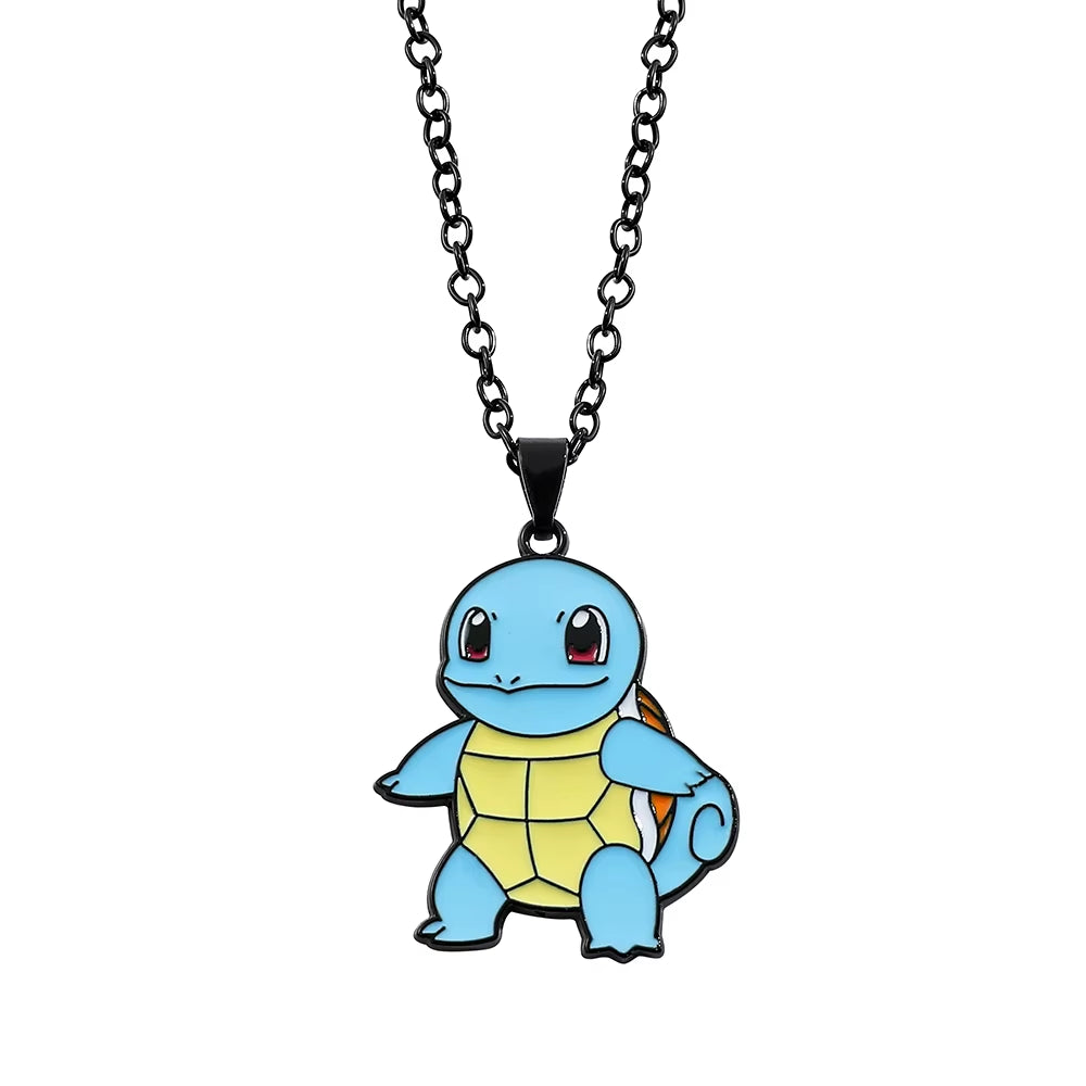 Anime Pokemon Metal Toy, Cute Figure, Pikachu, Squirtle, Psyduck, Charmander, Party Decoration Cosplay Gift