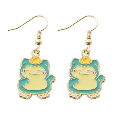 Anime Pokemon Metal Toy, Cute Figure, Pikachu, Squirtle, Psyduck, Charmander, Party Decoration Cosplay Gift