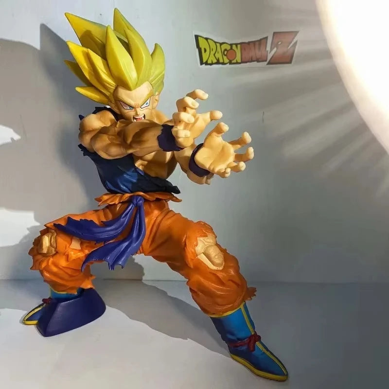 6.29In/16Cm Anime Dragon Ball Z Figure Kamehameha Son Goku Figure PVC Action Figures Collection Model Toys for Christmas Gifts