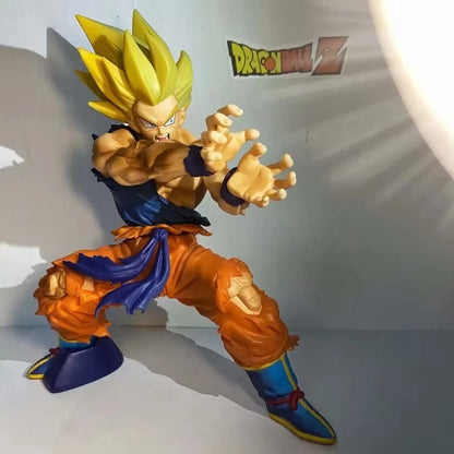 6.29In/16Cm Anime Dragon Ball Z Figure Kamehameha Son Goku Figure PVC Action Figures Collection Model Toys for Christmas Gifts