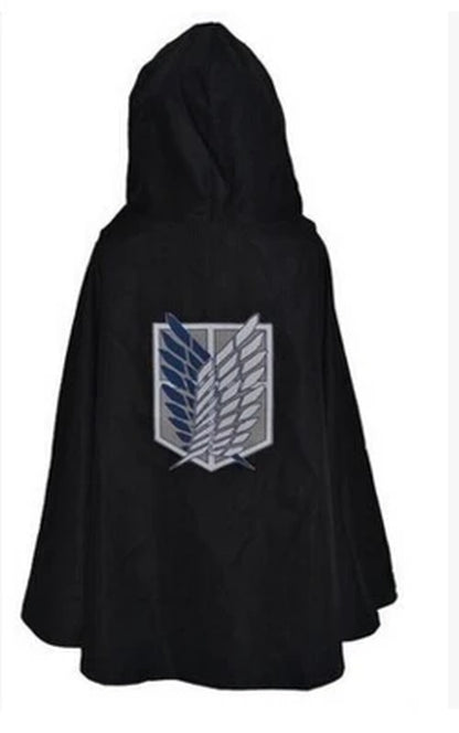 Fashion Anime No Kyojin Cloak Cape Clothes Cosplay Costume Fantasia Attack on Titan plus Free Shipping