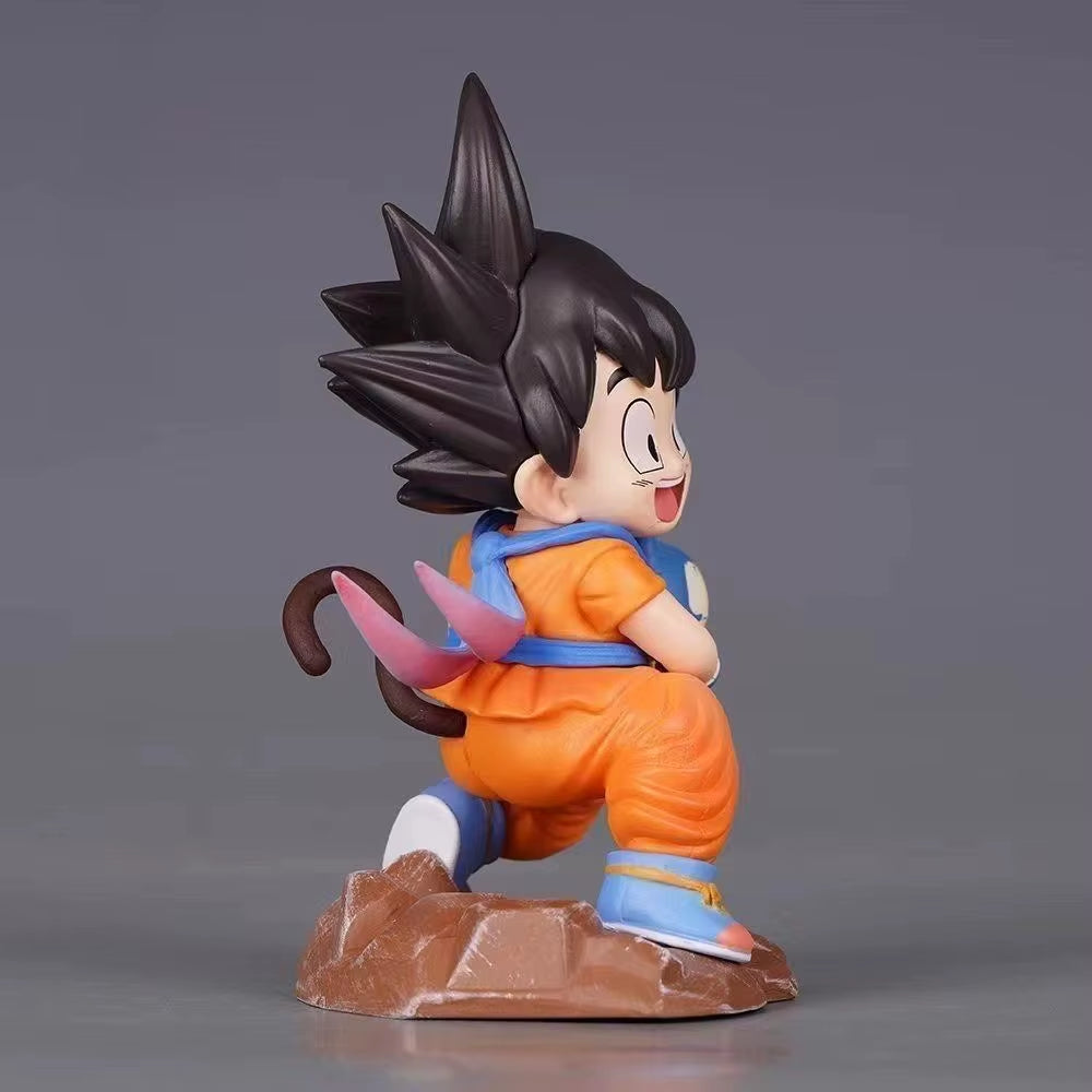 10Cm Anime Dragon Ball Z Figure Goku Figure Goku Embrace Pura PVC GK Figures Yamcha Anime Collectible Model Toys Gifts