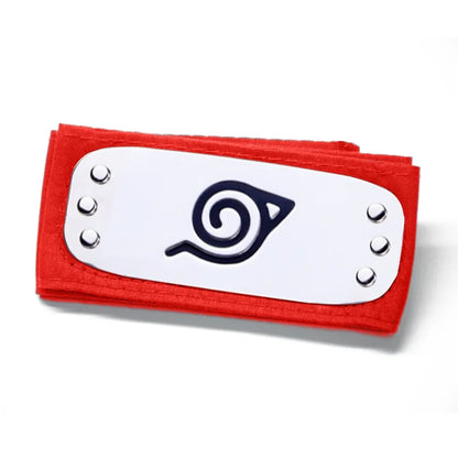 Naruto Shippuden Anime Cosplay Forehead Headband Uzumaki Uchiha Sasuke Kakashi Action Figurs Headband Toys Model Cos Juguetes