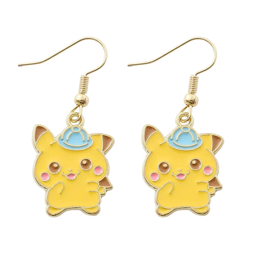 Anime Pokemon Metal Toy, Cute Figure, Pikachu, Squirtle, Psyduck, Charmander, Party Decoration Cosplay Gift