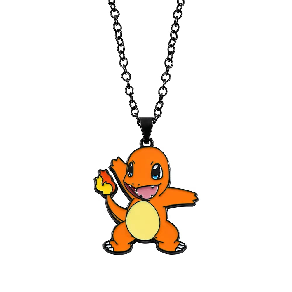 Anime Pokemon Metal Toy, Cute Figure, Pikachu, Squirtle, Psyduck, Charmander, Party Decoration Cosplay Gift