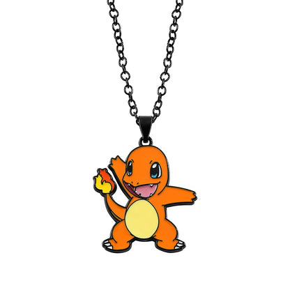 Anime Pokemon Metal Toy, Cute Figure, Pikachu, Squirtle, Psyduck, Charmander, Party Decoration Cosplay Gift