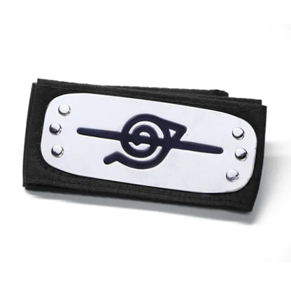 Naruto Shippuden Anime Cosplay Forehead Headband Uzumaki Uchiha Sasuke Kakashi Action Figurs Headband Toys Model Cos Juguetes