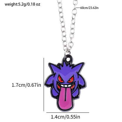 Anime Pokemon Metal Toy, Cute Figure, Pikachu, Squirtle, Psyduck, Charmander, Party Decoration Cosplay Gift