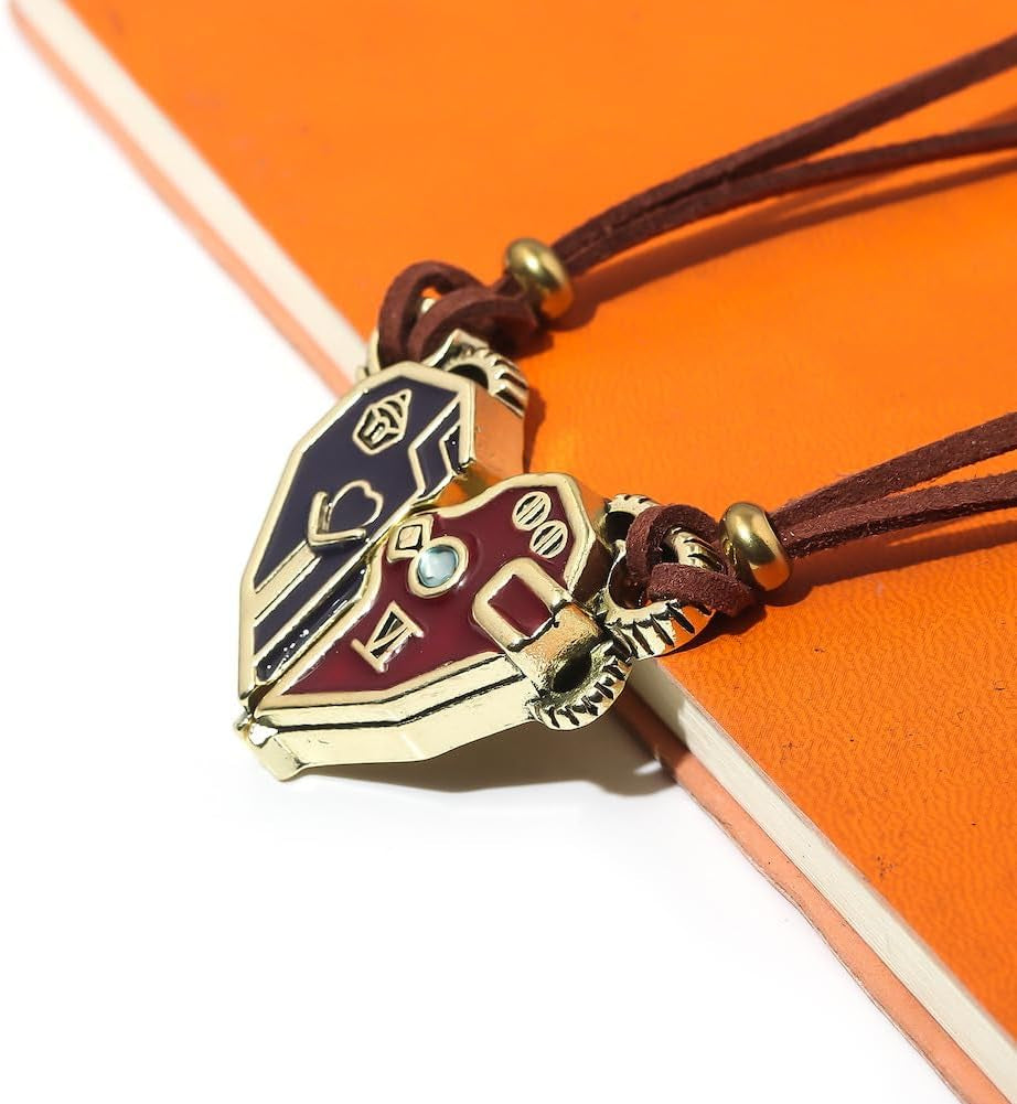 Necklace Arcane Cosplay Necklace Vi/Caitlyn Pendant Comic Con Fans Collection Halloween Costume Accessories Pendant Party Necklaces Gift for Men and Women