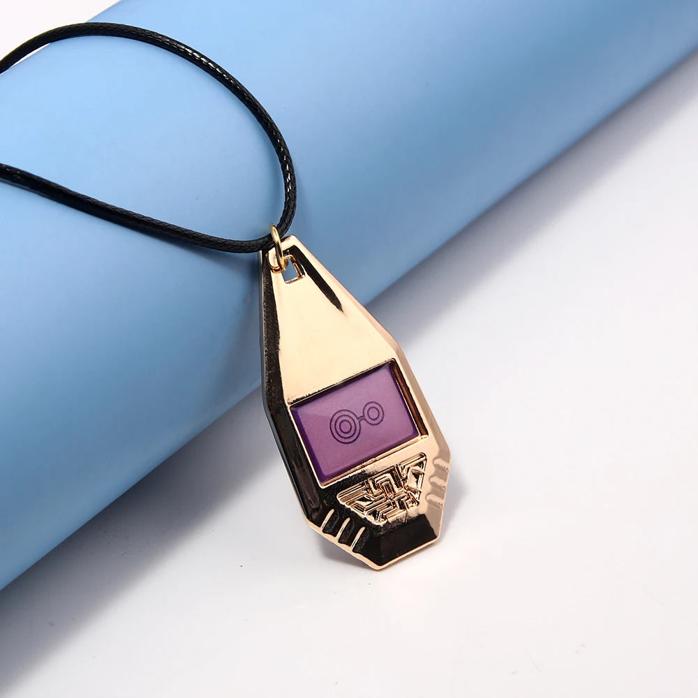 Anime Digimon Adventure Necklace 11 Styles Evolver Metal Pendant Csoplay Necklace Unisex Jewelry Accessories Gift Decoration
